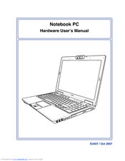 Asus E3407 Hardware User Manual