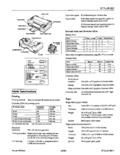 Epson C106001 - Stylus 800 B/W Inkjet Printer Manual