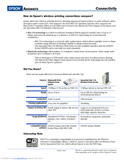 Epson C1200BT - Print Server - Bluetooth Supplementary Manual