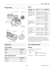 Epson C11C616001 - Stylus C68 Color Inkjet Printer Product Information