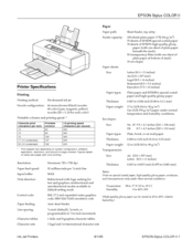 Epson Stylus Color Stylus Color II User Manual