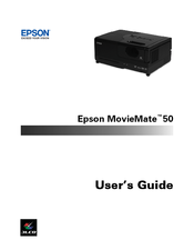 Epson V11H259220 - MovieMate 50 WVGA LCD Projector User Manual