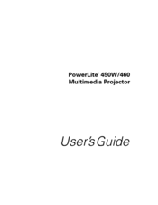 Epson PowerLite 450W User Manual
