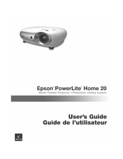 Epson V11H180020KT - PowerLite Home 20 User Manual