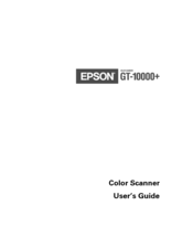 Epson GT-10000+ User Manual