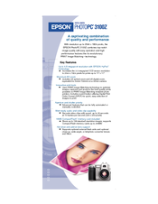 Epson PhotoPC 3100Z Specifications