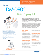 Epson DM-D110 Specification Sheet
