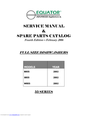 Equator WB55 Service Manual And Spare Parts List