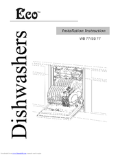 Equator Eco SB77 Installation Instructions Manual
