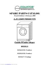 Equator EZ1612 V Spare Parts Catalog