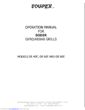 Equipex SODIR GR-60E Operation Manual
