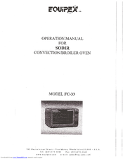 Equipex SODIR FC-33/1 Operation Manual
