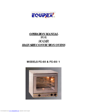 Equipex SODIR FC-60 Operation Manual