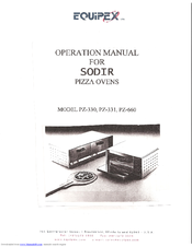 Equipex SODIR PZ-660 Operation Manual