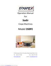 Equipex SODIR 350-FE Operation Manual