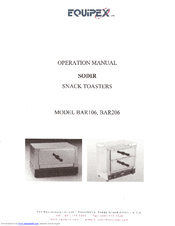 Equipex SODIR BAR206/1 Operation Manual
