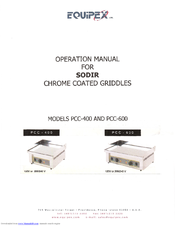 Equipex SODIR PCC-600/1 Operation Manual
