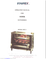 Equipex SODIR RBE-4 Operation Manual
