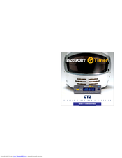 Escort Passport GT2 Software Manual