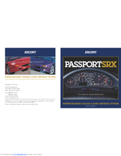Escort Passport SRX Owner's Manual
