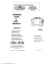Essick DP3-200 Use And Care Manual