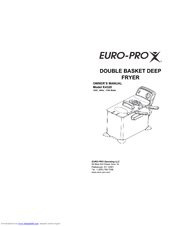 Euro-Pro K4320 Owner's Manual