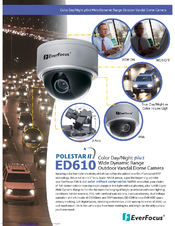 EverFocus Polestar II ED610/MV2 Specifications