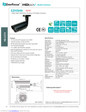 EverFocus EZH5040 Specifications
