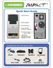 Everex Impact GD3300 Quick Start Manual