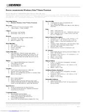 Everex StepNote SA2053T Specifications
