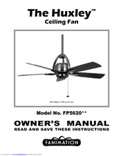 Fanimation FP7500RSP4LK Owner's Manual