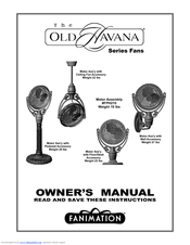 Fanimation Old Havana FPH210 Owner's Manual