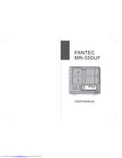 Fantec MR-35DUF User Manual