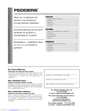Fedders A6K32E7B User Manual