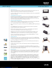Sony VAIO VPCP112KX/B Specifications