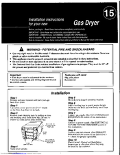 Fisher & Paykel DG70FA1 Install Manual