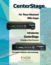 Focus CS-1 Specifications