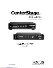 Focus CS-1 User Manual