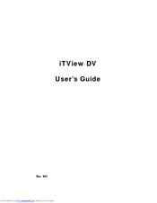 Focus iTView DV User Manual
