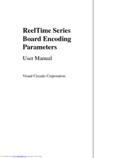 Visual Circuits ReelTime Series User Manual