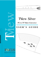 Focus TView Silver User Manual
