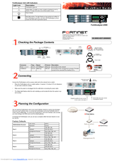 Fortinet FortiAnalyzer-2000 Quick Start Manual