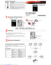 Fortinet FortiAnalyzer-400 Quick Start Manual