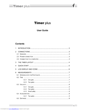 Fourier Timer plus User Manual
