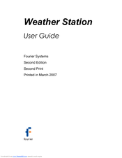 Fourier Weather Station User Manual