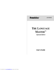 Franklin LM-6000SEV User Manual