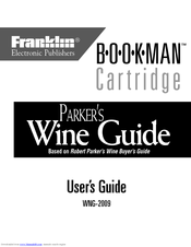 Franklin Parker's Wine Guide WNG-2009 User Manual