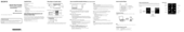 Sony Walkman NWZ-E363 Quick Start Manual