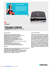 Freecom ToughDrive Specifications