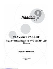 Freedom9 freeView Pro C80H User Manual